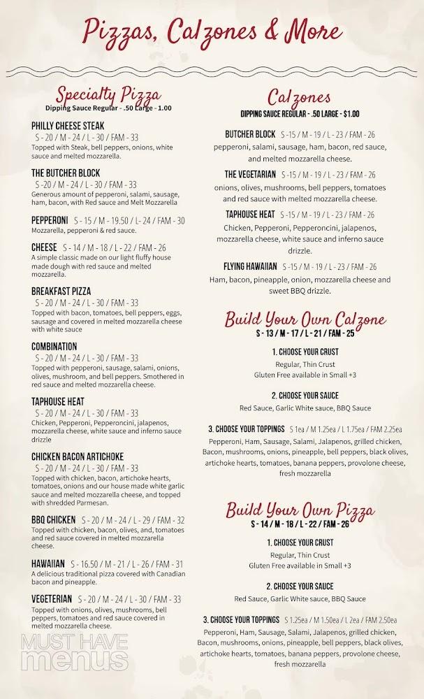 Palomino Room | Featuring Taphouse Pizza Company DIET COKE
